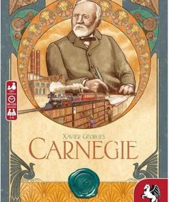 Carnegie Board Game by Pegasus Spiele for 1-4 Players Family Fun