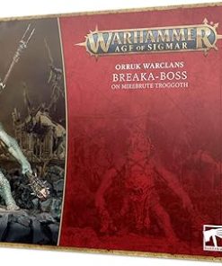 Orruk Warclans Breaka-Boss on Mirebrute Troggoth in Warhammer Age of Sigmar 2