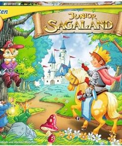 Ravensburger Junior Sagaland Travel Board Game for Kids Ages 3+