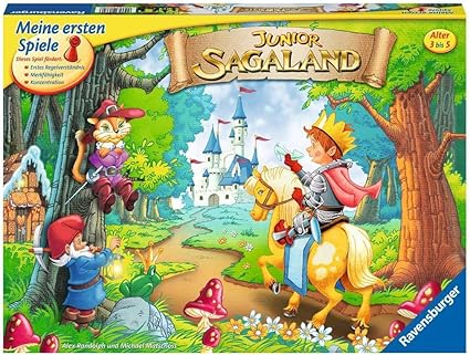 Ravensburger Junior Sagaland Travel Board Game for Kids Ages 3+ Ravensburger Junior Sagaland Travel Board Game for Kids Ages 3+
