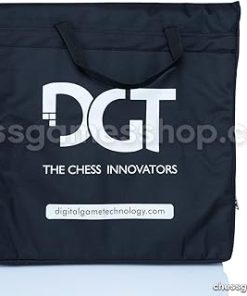 DGT Chess Carrying Bag Black for Board Pieces Clock and Accessories 2