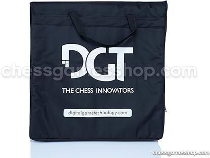 DGT Chess Carrying Bag Black for Board Pieces Clock and Accessories 2 DGT Chess Carrying Bag Black for Board Pieces Clock and Accessories - Image 2