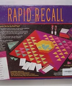 Fast Fun Recall Board Game for Quick and Easy Family Play 2