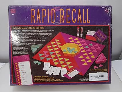 Fast Fun Recall Board Game for Quick and Easy Family Play 2 Fast Fun Recall Board Game for Quick and Easy Family Play - Image 2