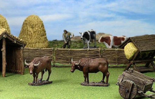 WarLock Tiles Accessory 4D Settings Medieval Farmer Game Expansion - Image 2