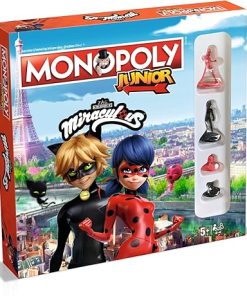 Monopoly Junior Miraculous Game for Kids Fun Family Board Game