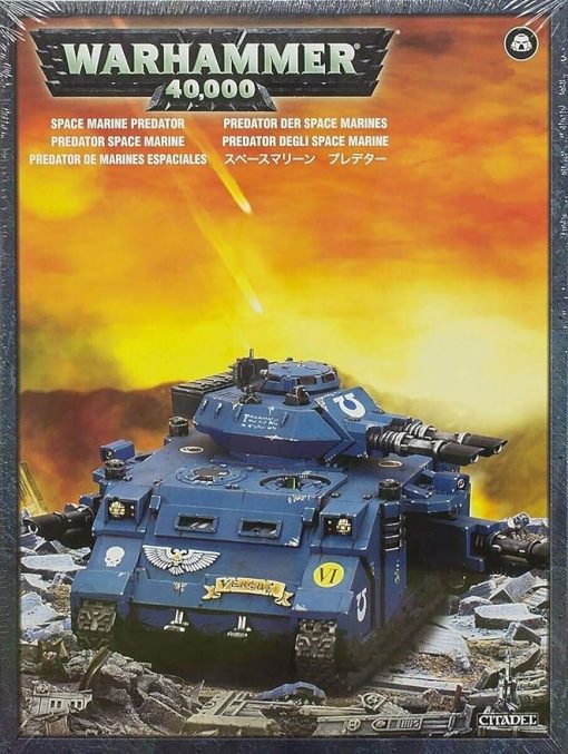 Games Workshop Space Marine Predator Plastic Kit 99120101214