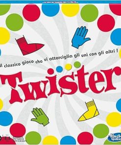 Hasbro Gaming Twister Multi-Coloured Single Player Game 315-98831456