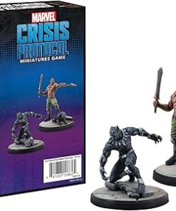 Marvel Crisis Protocol Black Panther and Killmonger Character Pack 2