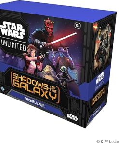 Star Wars Unlimited TCG Shadows of The Galaxy PRERELEASE Box 6 Boosters 2