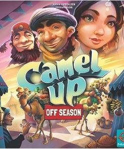 Camel Up Off Season Board Game for Family Fun Ages 8 and Up