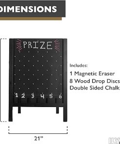 Large Ilyapa Prize Drop Game with Double Sided Chalkboard Sign and Accessories 2