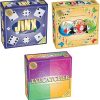 Triple Play Family Board Game Bundle Jinx Up 4 Grabs Eyecatcher