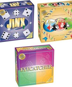 Triple Play Family Board Game Bundle Jinx Up 4 Grabs Eyecatcher