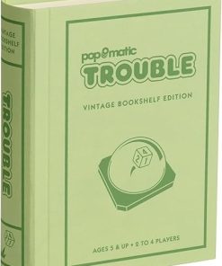 WS Game Company Trouble Vintage Bookshelf Game Edition