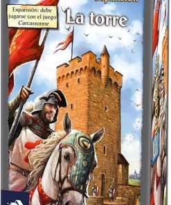 Carcassonne Tower Table Game by DEVIR for Fun Family Game Nights