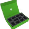 Feldherr Magnetic Box Green for Kill Team Genestealers Storage Solution