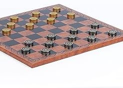 Bello Games Georgio Checkers Board and Bella Gina Checkers from Italy 2
