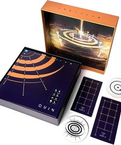 Quin Magnetic Strategy Board Game for Fun Family Game Nights 2