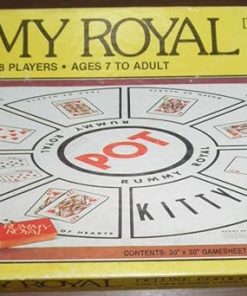 Rummy Royal Deluxe Edition 1981 Vintage Card Game for Family Fun
