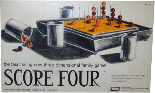 Score Four Vintage Lakeside Game No. 8325 from 1971