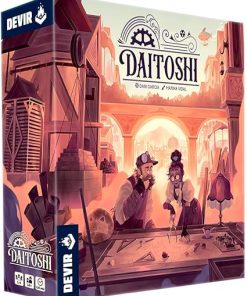 Daitoshi Strategy Board Game by Devir – Modular Worker Placement Game