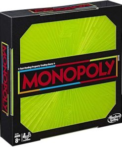 Monopoly Neon Pop Board Game for Kids Ages 8 and Up for 2 to 6 Players