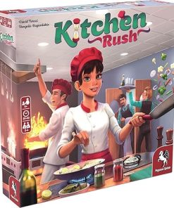 Kitchen Rush by Pegasus Spiele 51223E – Fast-Paced Cooking Game
