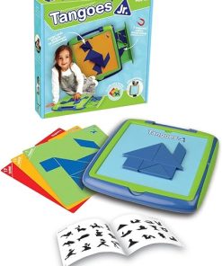 Jr Skill Building Preschool Tangram Game with 120 Challenges for Ages 4 Plus