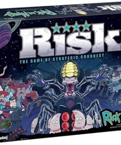 Risk Rick and Morty Game Inspired by Adult Swim Series Official Merchandise