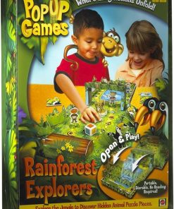 Mattel Pop Up Rainforest Safari Family Game for Kids