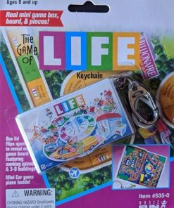 Game of Life Keychain – Fun Accessory for Board Game Lovers