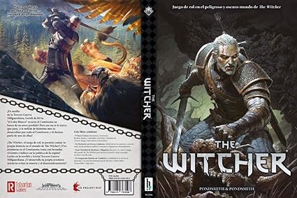 Holocubierta The Witcher Basic Book Game of Rol Spanish Colour Holocubierta The Witcher Basic Book Game of Rol Spanish Colour