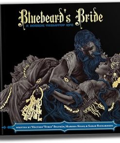 Magpie Games Bluebeard’s Bride: Investigatory Horror Tabletop Roleplaying Game – Core Book, foil-Stamped hardcover Tabletop RPG rulebook, Full-Color, Original Art, Silk Bookmarks 2