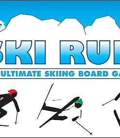 Ultimate Ski Family Board Game for Kids, Teens and Adults Enjoyment