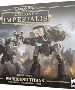 Warhammer Legions Imperialis Warhound Titans with Ursus Claws Epic Scale