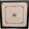 Wood Checkers and Tic Tac Toe 2 Sided Game Board with Pieces 4 Wood Checkers and Tic Tac Toe 2 Sided Game Board with Pieces 4