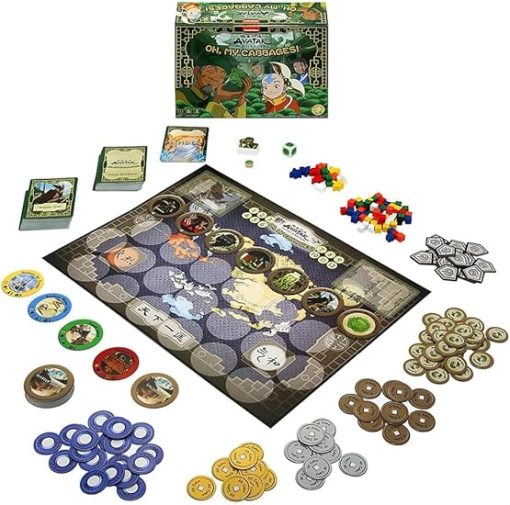 Avatar The Last Airbender Oh My Cabbages Board Game for Ages 8+