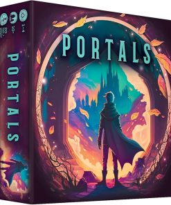 Portals Board Game Abstract Strategy for Ages 10 Plus 1 to 4 Players