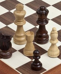 Bello Games Staunton Heavily Weighted Chess Pieces King 3 3/32 Inch 2