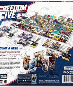 Freedom Five Sentinel Comics Board Game for Cooperative Strategy Play 2
