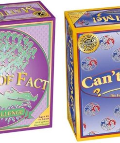 Matter of Fact + Can’t Fool Me = Double Play Board Game Bundle for Adults and Game Night