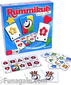 Rummikub Start Right Game by Pressman Fun Family Board Game