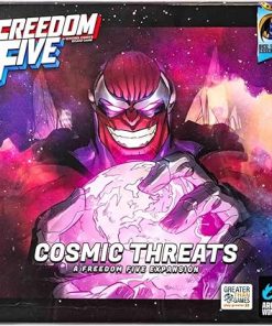 Freedom Five Cosmic Threats Game for 1-5 Players Ages 14 and Up