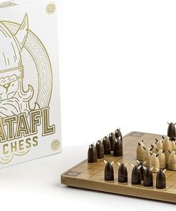 Hnefatafl Two Player Strategy Game Wooden Board for Kids and Adults 2