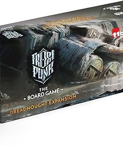 Frostpunk The Board Game Dreadnought Expansion – Deluxe Upgrade for Enhanced Visual Experience, Collector’s Edition, Ages 16+, 1-4 Players, 120-150 Minute Playtime, Made