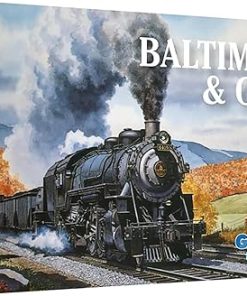 Baltimore & Ohio Train Strategy Board Game for 3-5 Players Ages 14+