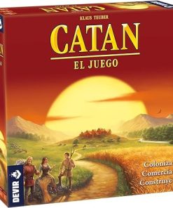 Catan Board Game by Devir for Fun Family Strategy Play