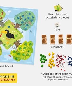 HABA Orchard Game – Classic Cooperative Board Game for Ages 3 and Up 2