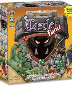 Castle Panic Cooperative Board Game Defend Towers Against Goblins Orcs Trolls